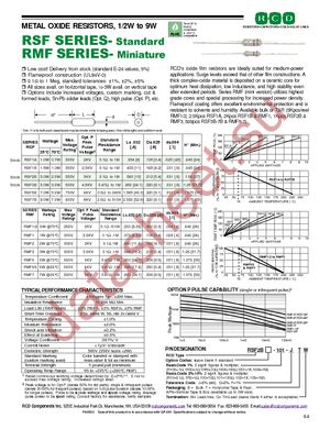 RMF2-R10-JTW datasheet  